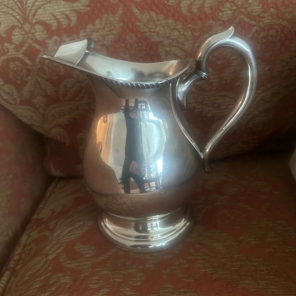 Vintage Bristol E.P.C Silver Plate 22A Water Pitcher
